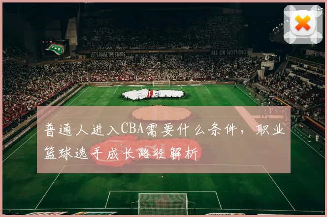 普通人进入CBA需要什么条件,职业篮球选手成长路径解析